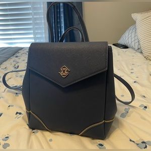 Navy Blue Diana Mini Glass and Ladder Bag